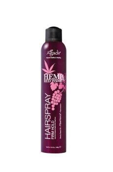 Agadir Hemp & Red Wine Firm Hold Hairspray Лак для волос сильной фиксации