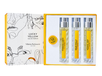 Vilhelm Parfumerie Set Lucky Yellow Dear Polly, Mango Skin, Morning Chess