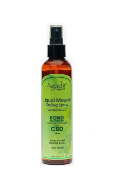 Agadir CBD Liquid Mousse Styling Spray Жидкий мусс-спрей для укладки