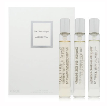 Van Cleef & Arpels Collection Set Ambre Imperial, Bois d`Amande, Moonlight Patchouli