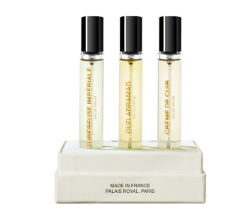 Parfums BDK Paris Set La Decouverte Matieres Tubereuse Imperiale, Creme de Cuir, Oud Abramad